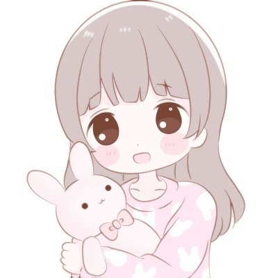 女生动漫头像少女心可爱萌粉色系图片
