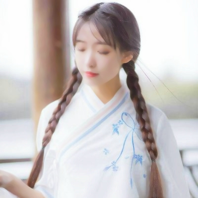 微信头像女小清新闺蜜高清图片