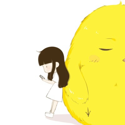 可爱卡通情侣头像卡哇伊萌萌哒图片