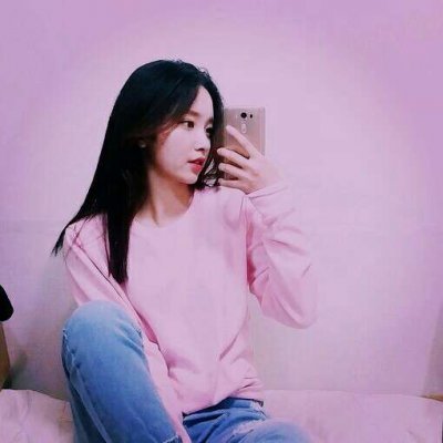 可爱女生头像粉色系小清新高清图片