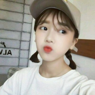 甜美少女头像可爱小清新图片