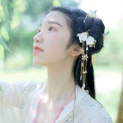 唯美女生头像真人意境清新图片