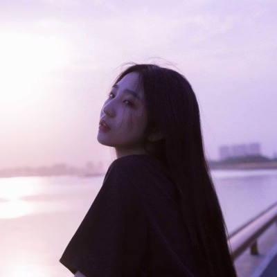 侧颜唯美头像意境女生微信高清图片
