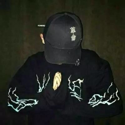 男生头像戴帽子的帅气高清图片