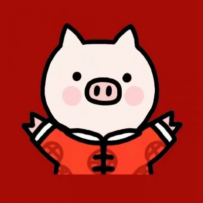 萌系可爱卡通小猪头像图片