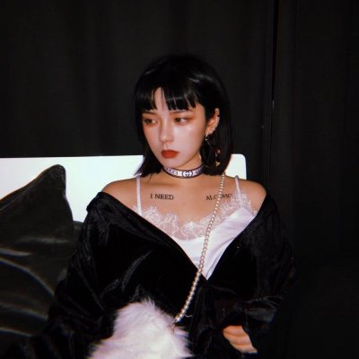 霸气真人头像女生高冷时尚高清图片