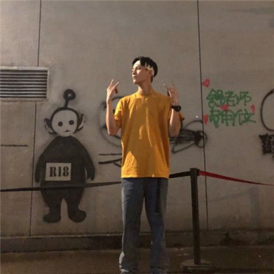 单人情侣帅气一对两张分开时尚头像