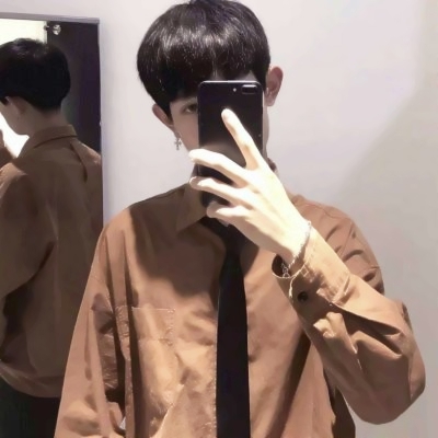 男生手机控真人头像帅气