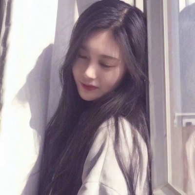 侧颜唯美头像意境女生微信高清图片