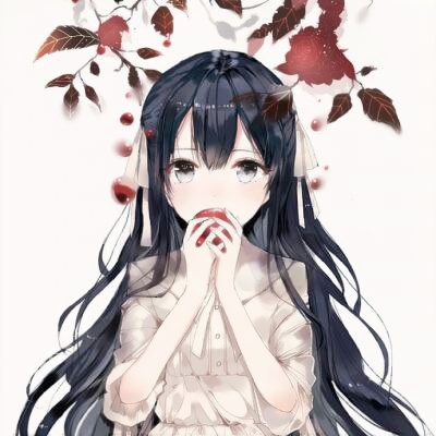 头像简约清新唯美女生动漫高清图片