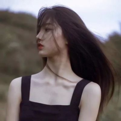仙气真人女生头像背影或侧颜图片