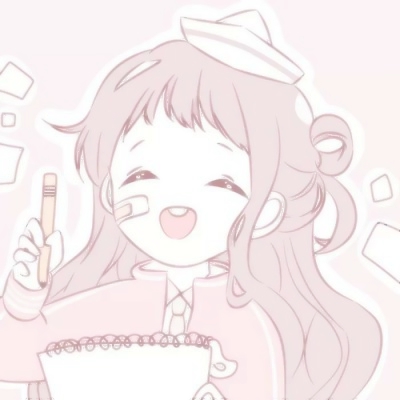 动漫女生微信头像可爱粉色少女心图片