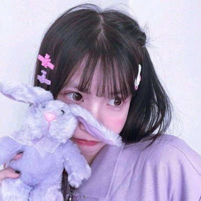 短发女孩微信头像图片