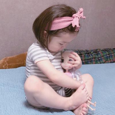 露脸头像女可爱小孩