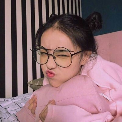 少女软妹头像粉色