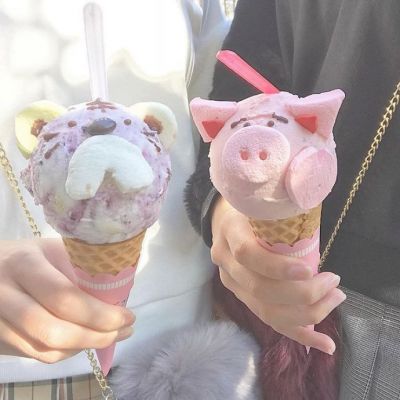 咖啡冰淇淋清新下午茶微信头像