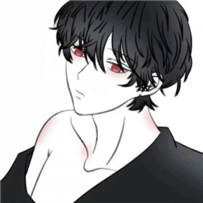 黑白动漫头像男丧