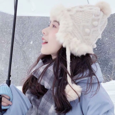 冬天唯美阳光女生头像图片