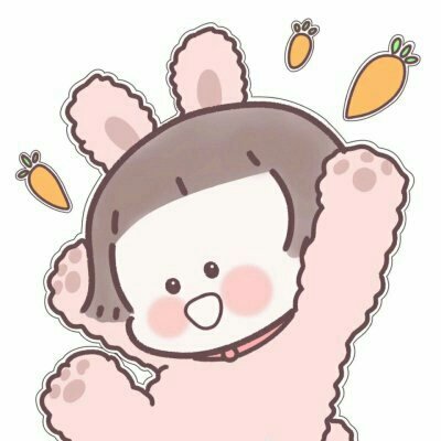情头动漫超甜分开两张可爱好看图片