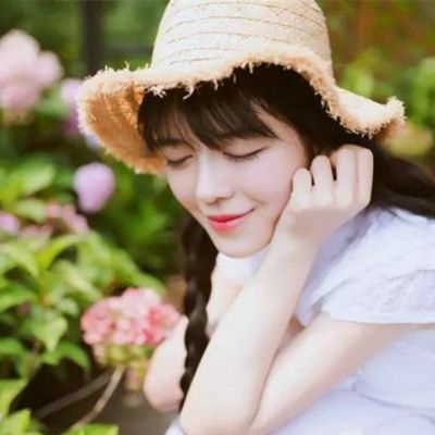阳光微笑头像女生唯美小清新风景图片