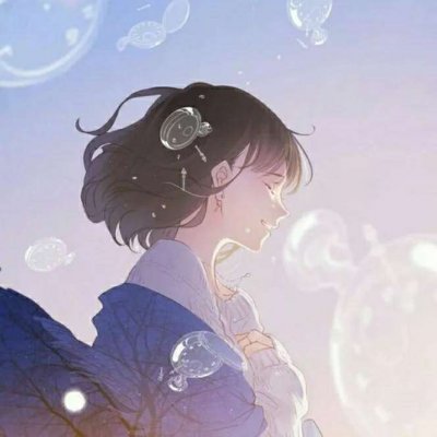 呆萌可爱动漫高清女生头像图片
