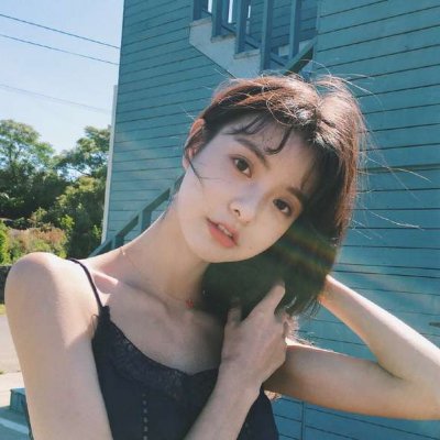 唯美简单文艺女生头像图片