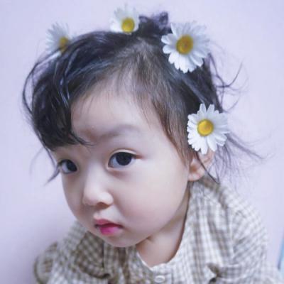 露脸头像女可爱小孩