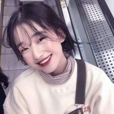 短发女孩微信头像图片