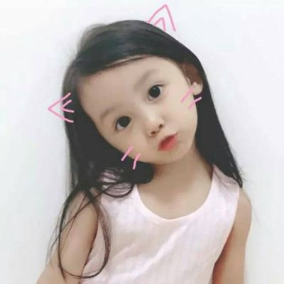 超可爱女宝宝头像嘟嘴图片