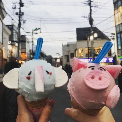咖啡冰淇淋清新下午茶微信头像