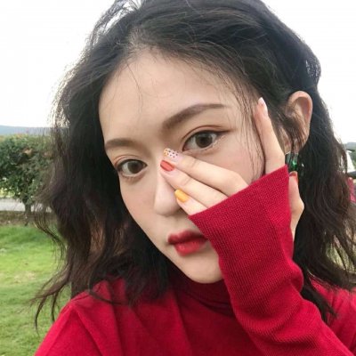 短发女孩微信头像图片
