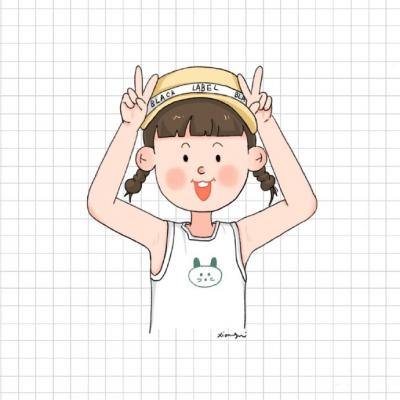 卡通女生动漫头像萌萌哒可爱高清图片