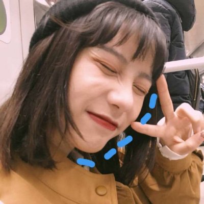 短发女孩微信头像图片