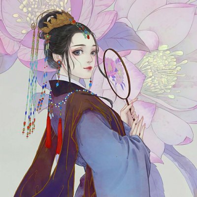 美女头像漫画古风手绘动漫高清图片