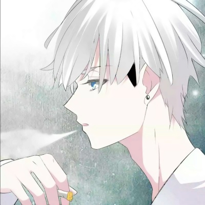 二次元动漫男头高冷帅气干净图片