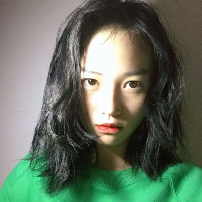 短发女孩微信头像图片
