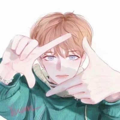 又冷又帅的漫画男头高清图片