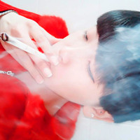 伤感颓废头像男生抽烟喝酒图片