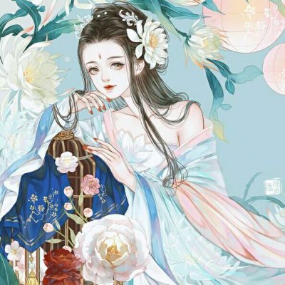 美女头像漫画古风手绘动漫高清图片