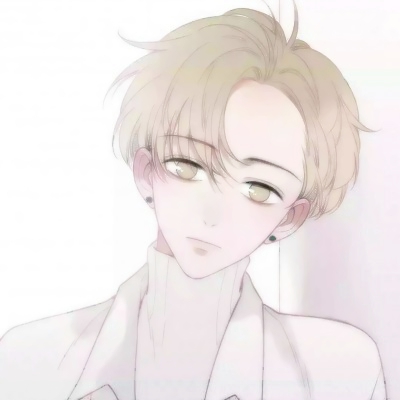 二次元动漫男头高冷帅气干净图片