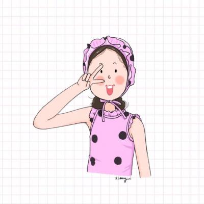 卡通女生动漫头像萌萌哒可爱高清图片