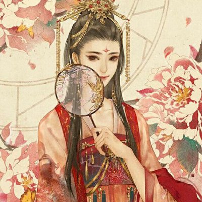 美女头像漫画古风手绘动漫高清图片