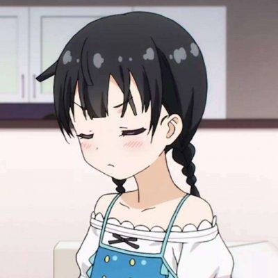 呆萌可爱动漫高清女生头像图片