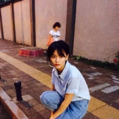 唯美简单文艺女生头像图片