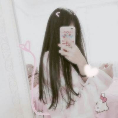 少女软妹头像粉色