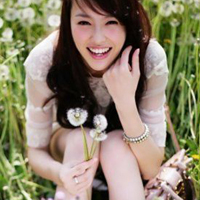 阳光微笑头像女仙气