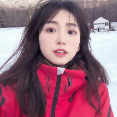 冬天唯美阳光女生头像图片