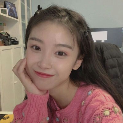 少女软妹头像粉色