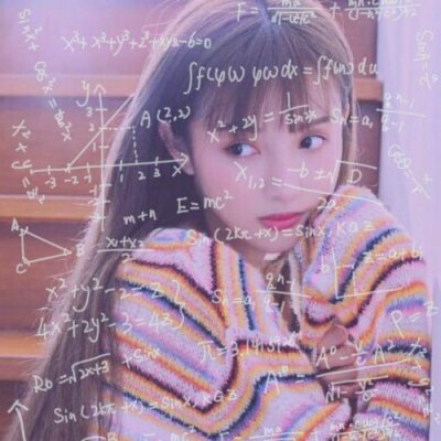闺蜜酷一对头像数学公式