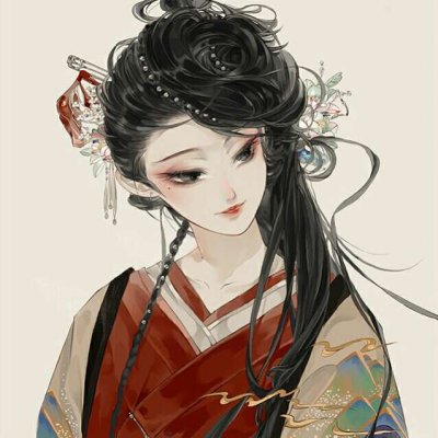 美女头像漫画古风手绘动漫高清图片